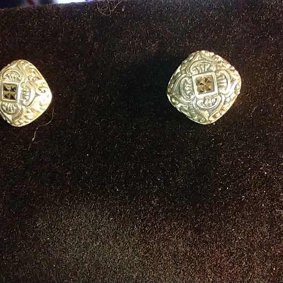 Vintage earrings square - Picture 5 of 7